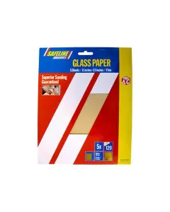 Sand/Glass Paper Sheets Fine Grade (5)