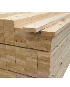 225 x 44mm White Deal Rough Timber
