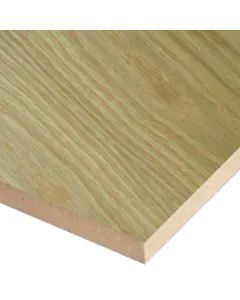 2440 x 1220 x 4mm Oak Veneered MDF