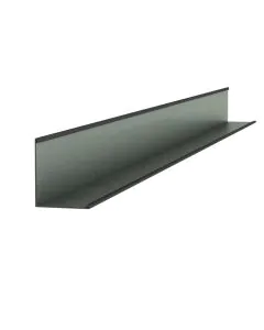 Aluminium Slate Trim No.4 Small Ridge 3050mm - Blue/Black