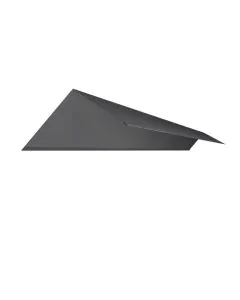 Aluminium Slate Trim No.5 Large Ridge 3050mm - Blue/Black 