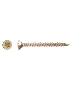 Rawlplug Chipboard Screw 6mm x 130mm 100pcs - Yellow