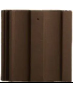 Concrete M Profile Tile New Brown