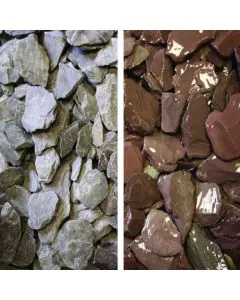 Decorative Stone Tonne Bag - Welsh Plum Slate 