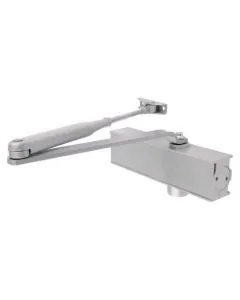 Eurospec Overhead Door Closer - 1 hour Fire Rated / Silver