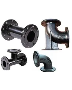 150mm EN545-NP16 Ductile Iron Blank Flange Drilled 2 BSP