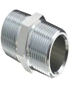 Galvanised Hex Nipple 1 