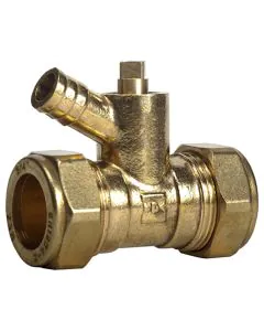 Compression 171 3/4 Straight Coupler c/w Combined M.T Plug