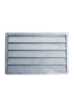 Cast Aluminium Louvre Vent 225x150mm