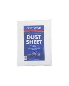 Fleetwood Plastic Dust Sheet - 3.62 m x 2.75 m