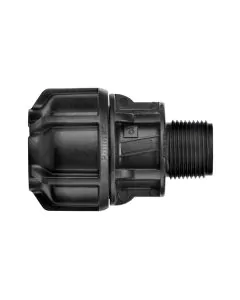 Philmac Normal Gauge Pol x MI End Connector - 12.70mm