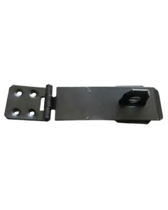 Hasp & Staple 115mm Black