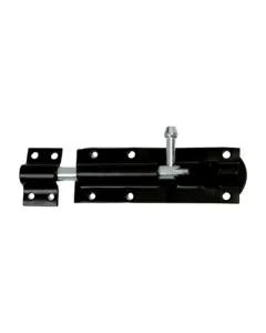 Tower Bolt 100mm Black