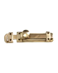 Slide Bolt 150mm Brass