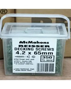 Decking Screws 4mm x 65mm 350pcs