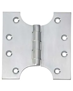 Parliament Hinge 100mmx100mm Satin Chrome (pair)