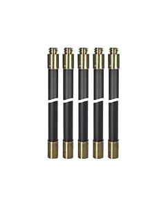 Sewer Clearing Rod Set 900mm 5pcs