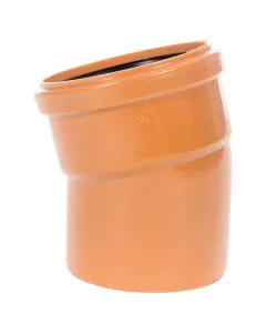 Sewer Bend 30 Degree Single Socket - 110mm
