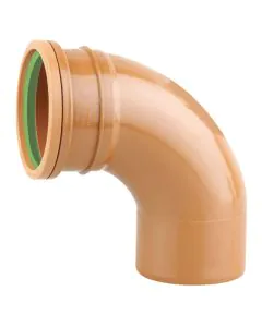 Sewer Bend 90 Degree Single Socket - 160mm