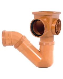 Wavin Complete Sewer Universal Gully Trap 110mm