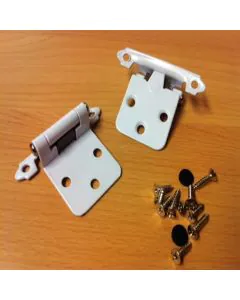 Snap Hinge White (pair)