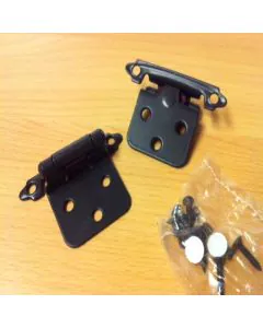 Snap Hinge Black (pair)