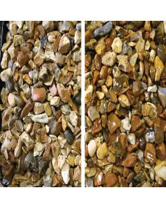 Decorative Stone 25kg - Golden Flint 14mm