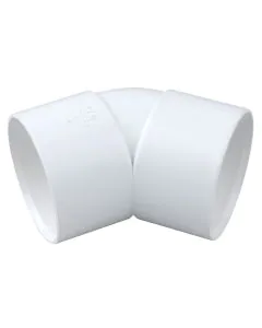 Waste Bend 45 Degree 40mm White