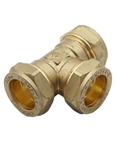 Compression Equal Tee cxcxc 22mm 318 210 51 337