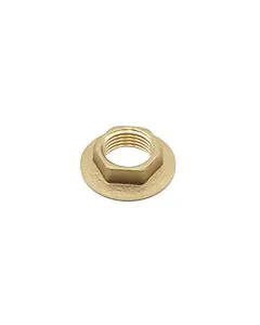 1/2 Flanged Brass Backnut  100 70 310