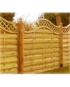 Rathlin Fence Panel 1800 x 1800mm Treated (Green) (6x6) 