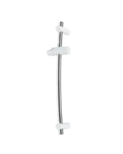 Triton Lucas Curved Shower Riser Rail - 530 mm / Chrome