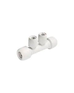 2 Port Manifold 22 x 15 Socket / Spigot