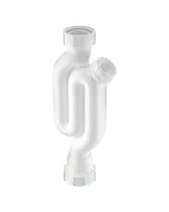 McAlpine 1 1/4 inch Pedestal Trap With Cleaning Eye