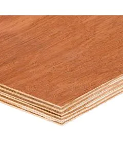2440 x 1220 x 12mm Malaysian Hardwood T/O Plywood BS EN 636-3 314-2