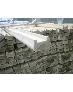 Deck Rail Treated (Green) 75 x 50mm x 4.8m 
