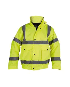 Hi Visibility Bomber Jacket - XL / Hi Vis Yellow