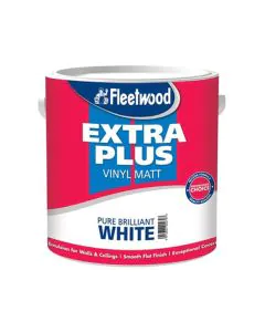 Fleetwood Extra Plus Vinyl Matt Paint - 2.50 L / Pure Brilliant White