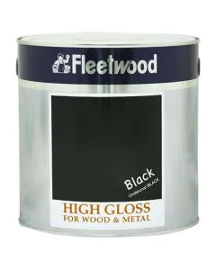 Fleetwood Traditional Gloss Paint - 2.50 L / Black