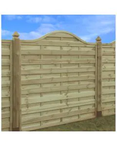 Causeway Fence Panel 1800 x 1800mm Treated (Green) (6x6)