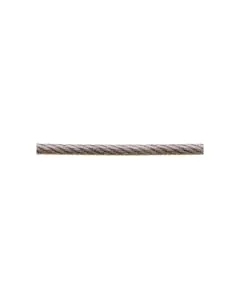 Plastic Sheathed Wire Rope - 3 mm Per Metre 