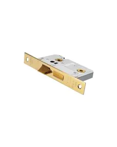 Eurospec Easi-T Residential Bathroom Lock - Electro Brass / 65mm
