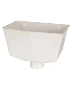 Hopper Head Square To Round - White