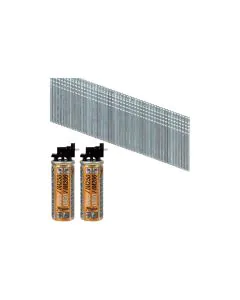 Paslode F16 Galvanised Angled Brad Nails incl. Gas 32mm 2000pcs