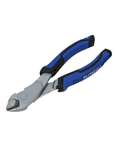 Faithfull Heavy Duty Diagonal Cutting Plier - 180 mm / Satin Nickel