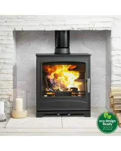Henley Ascot 8KW Eco Stove Matt Black