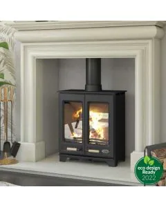 Henley Hampton 2 Door Eco 5KW Stove Matt Black