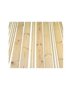 150 x 38mm Red Deal Door Liner PAO