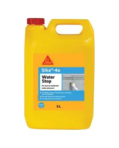 Sika 4A Rapid Setting Waterstop Solution - 5 L