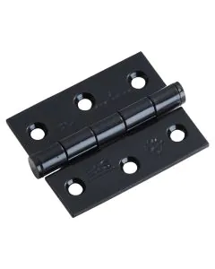 Eurospec Grade 7 Plain Bearing Butt Hinge - Black